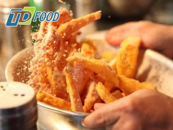 Khoai tây chiên lắc phô mai